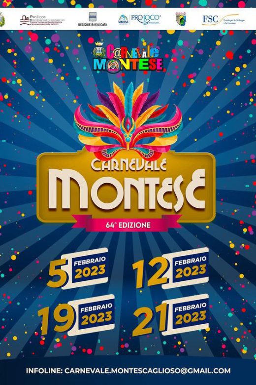 Carnevale Montese 2023 - 64° Edizione Programma ufficiale